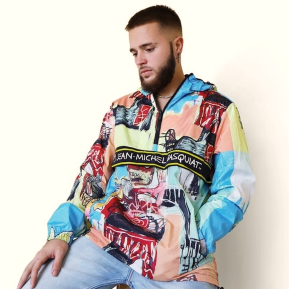 NWT Basquiat x Reason Anorak Jacket Sz 2X